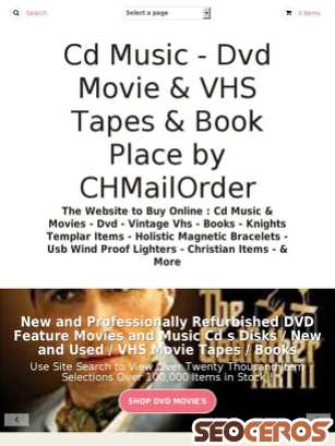 chmailorder.com tablet Vista previa