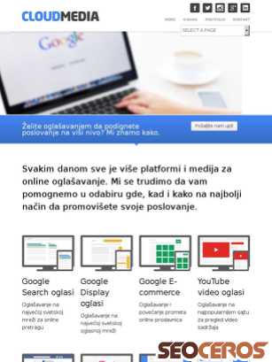 cloudmedia.rs tablet Vorschau