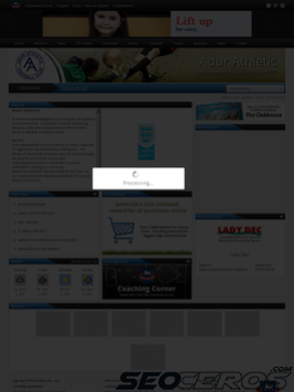 adurathletic.co.uk tablet előnézeti kép