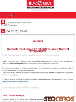 controle-technique-eyragues.fr tablet preview