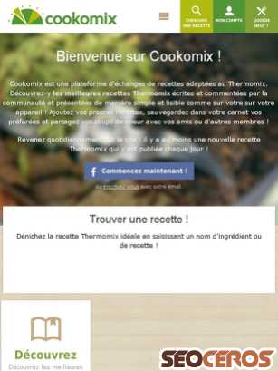 cookomix.com tablet náhled obrázku