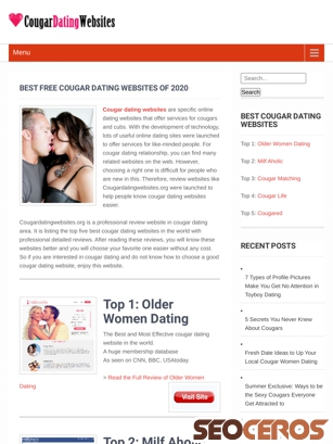 cougardatingwebsites.org tablet preview