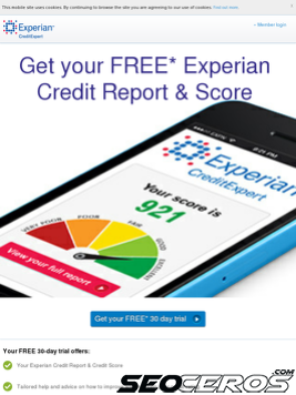 creditexperts.co.uk tablet Vorschau