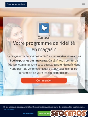crisalid.com/cartea-fidelite-centralisee tablet náhled obrázku