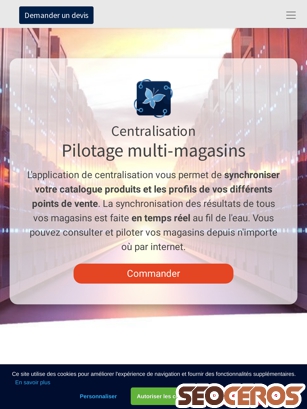 crisalid.com/centralisation tablet 미리보기