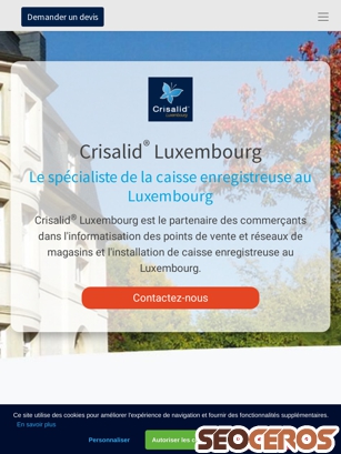 crisalid.com/crisalid-luxembourg tablet प्रीव्यू 