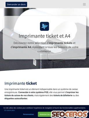 crisalid.com/imprimante-ticket tablet előnézeti kép