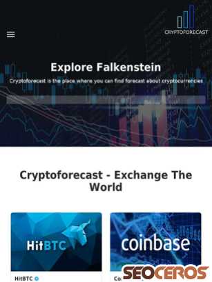 cryptoforecast.news tablet previzualizare
