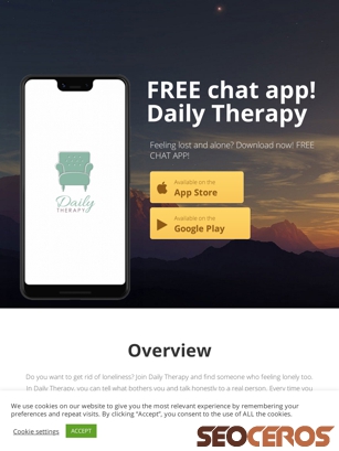 daily-therapy.com tablet previzualizare