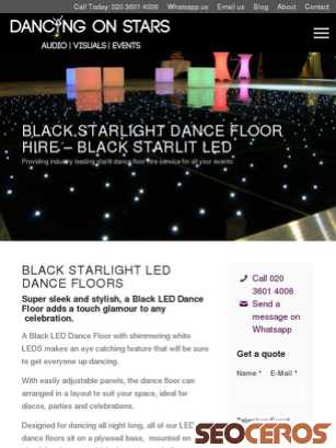 dancingonstars.co.uk/black-starlight-led tablet náhľad obrázku