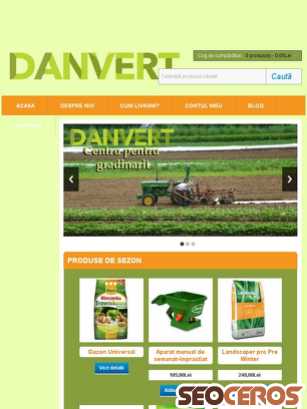 danvert.ro tablet previzualizare