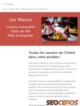 dar-maena.fr tablet előnézeti kép