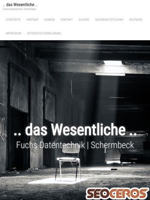 datentechnik-fuchs.de tablet náhľad obrázku