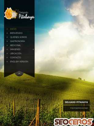 delgadopitahaya.com tablet előnézeti kép