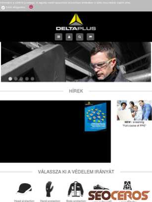 deltaplus.eu tablet előnézeti kép