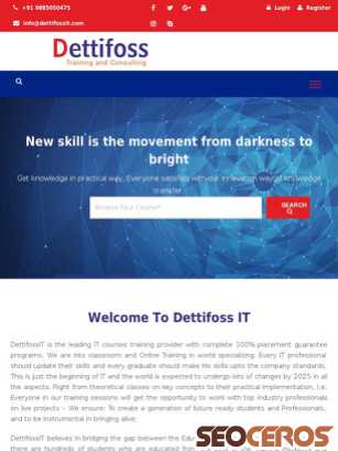 dettifossit.com tablet náhled obrázku