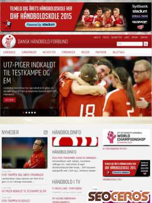 dhf.dk tablet preview