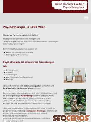 die-therapeutin.wien/psychotherapie-1090.php tablet előnézeti kép