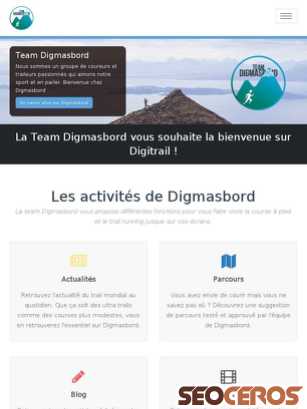 digitrail.fr tablet vista previa