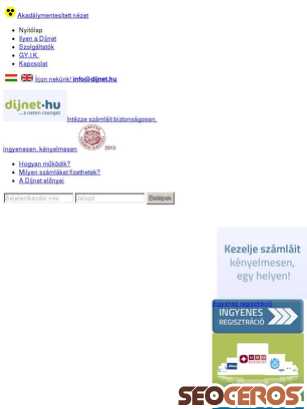 dijnet.hu tablet előnézeti kép