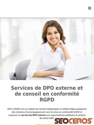 dpo-cosipe.fr tablet náhľad obrázku