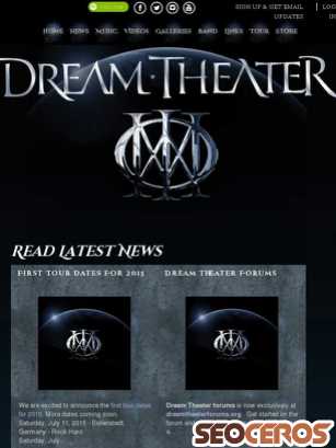 dreamtheater.net tablet előnézeti kép