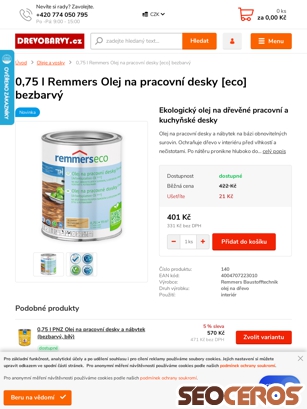 drevobarvy.cz/0-75-l-Remmers-Olej-na-pracovni-desky-eco-bezbarvy-d482.htm tablet náhľad obrázku