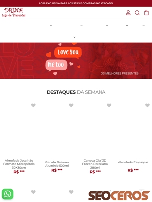 drinapresentes.com.br tablet előnézeti kép
