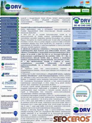 drv.hu tablet Vista previa