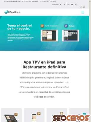 dual-link.es tablet preview