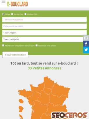e-bouclard.fr tablet náhled obrázku