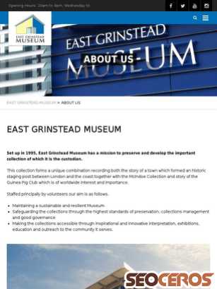 eastgrinsteadmuseum.org.uk/about-us tablet vista previa