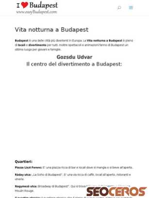 easybudapest.com/it/budapest/vita-notturna-a-budapest tablet előnézeti kép