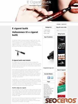 ecigaretbutik.dk tablet előnézeti kép