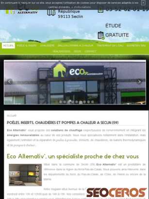 eco-alternativ-energies.fr tablet anteprima