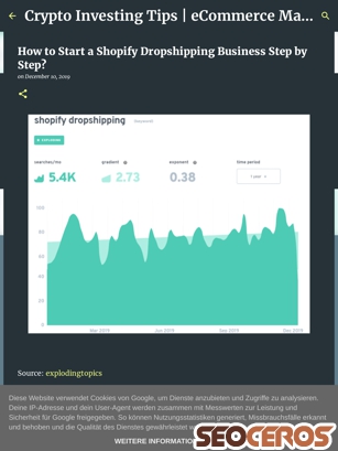ecommercenet.co.uk/2019/12/how-to-start-shopify-dropshipping.html tablet previzualizare