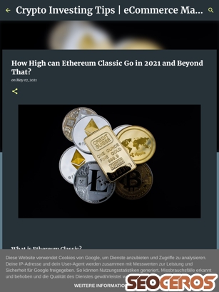 ecommercenet.co.uk/2021/05/how-high-can-ethereum-classic-go-in.html tablet obraz podglądowy