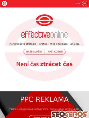 effectiveonline.cz tablet preview