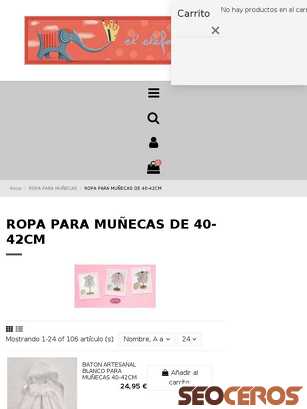 elelefanteyelcastillo.es/es/14-ropa-para-munecas-de-40-42cm tablet preview