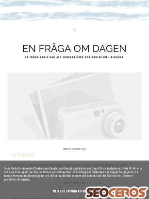 enfragaomdagen.com tablet előnézeti kép