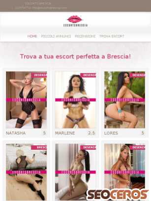 escortsbrescia.com tablet előnézeti kép
