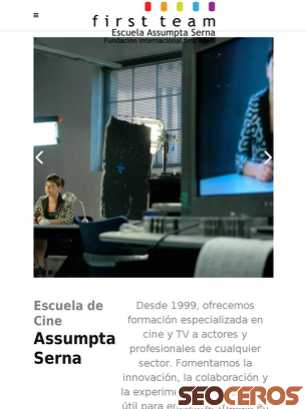 escuelaassumptaserna.com tablet náhled obrázku