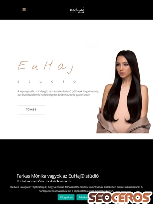 euhaj.hu tablet előnézeti kép