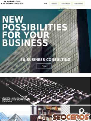 europabusiness.eu tablet förhandsvisning