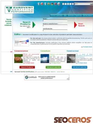 eurovent-certification.com tablet náhled obrázku