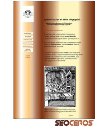 exlibris-konyv.hu tablet előnézeti kép