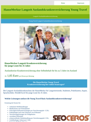 expat-krankenversicherung.de/langzeit-auslandskrankenversicherung-young-travel.html tablet előnézeti kép