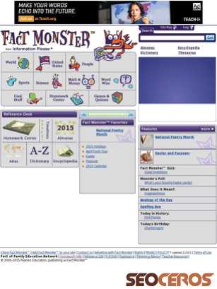 factmonster.com tablet előnézeti kép