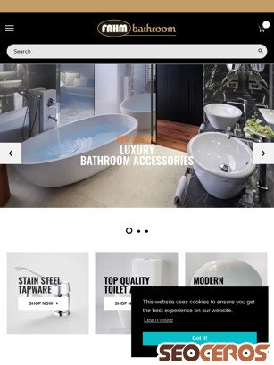fahmbathroom.com.au tablet előnézeti kép