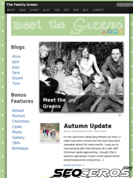 family-green.co.uk tablet prikaz slike